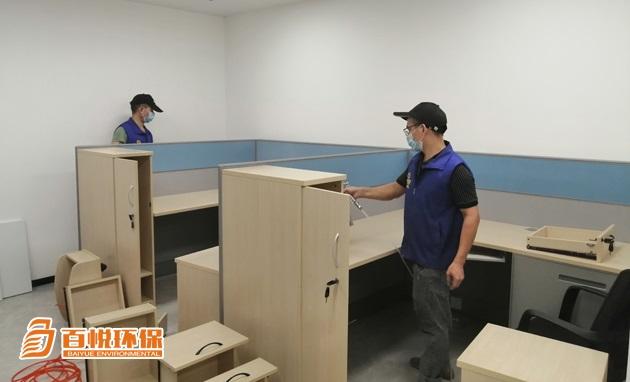辦公樓不通風(fēng)如何除甲醛？佛山百悅環(huán)保有方法